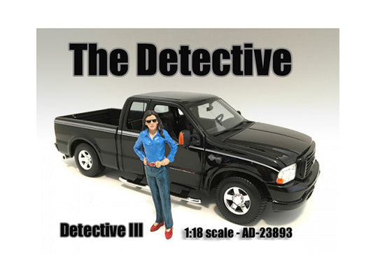"The Detective #3" Figure For 1:18 Scale Models