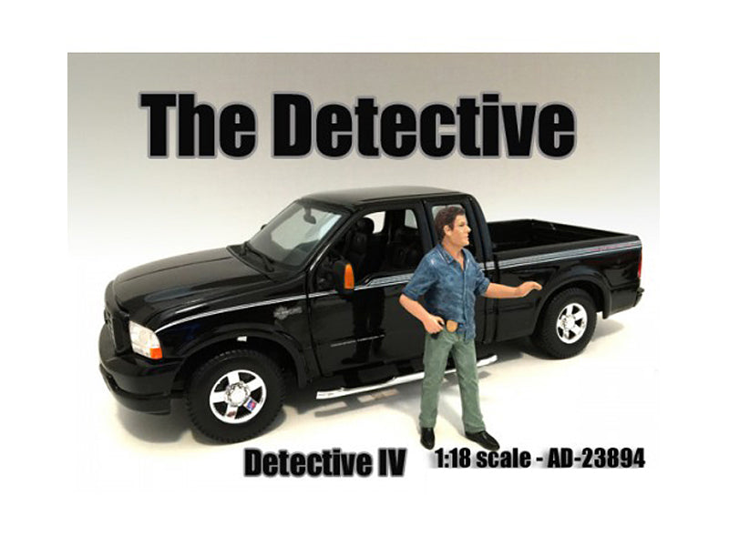 "The Detective #4" Figure For 1:18 Scale Models