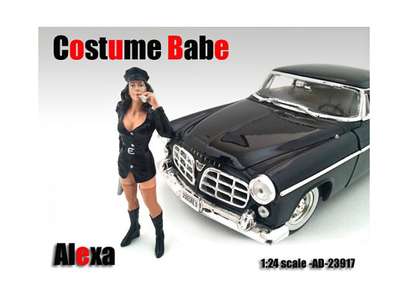 Costume Babe Alexa Figure For 1/24 Scale Models