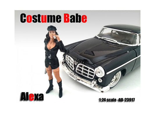 Costume Babe Alexa Figure For 1/24 Scale Models