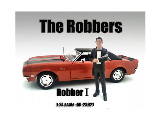 "The Robbers" Robber I Figure For 1:24 Scale Models