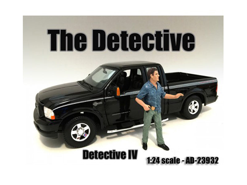 "The Detective #4" Figure For 1:24 Scale Models