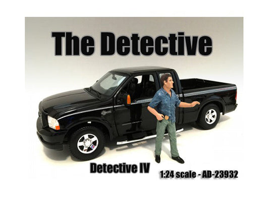 "The Detective #4" Figure For 1:24 Scale Models