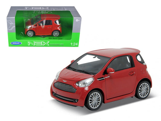 Aston Martin Cygnet Red 1/24 Diecast Car Model