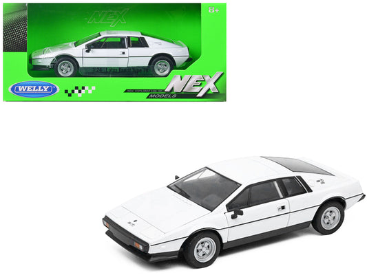 Lotus Esprit S2 Type 79 White "NEX Models" Series 1/24 Diecast Model Car