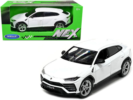 Lamborghini Urus White "NEX Models" 1/24 Diecast Model Car