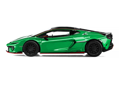 Lamborghini Temerario Green with Black Topdie 1/64 Diecast Model Car
