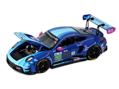 Porsche 911 GT3 R (992) #90 Antares Au - Klaus Bachler - Loek Hartog "Manthey" "24 Hours of Le Mans" (2024) 1/64 Diecast Model Car
