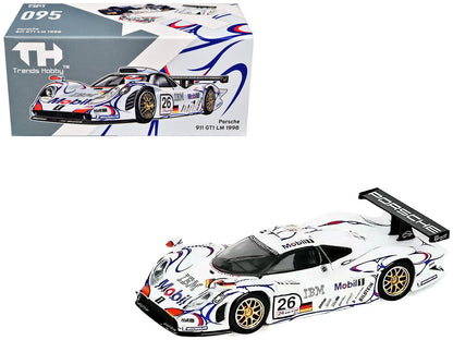 Porsche 911 GT1 #26 Allan McNish - Stephane Ortelli - Laurent Aiello "Porsche AG" Winner "24 Hours of Le Mans" (1998) 1/64 Diecast Model Car