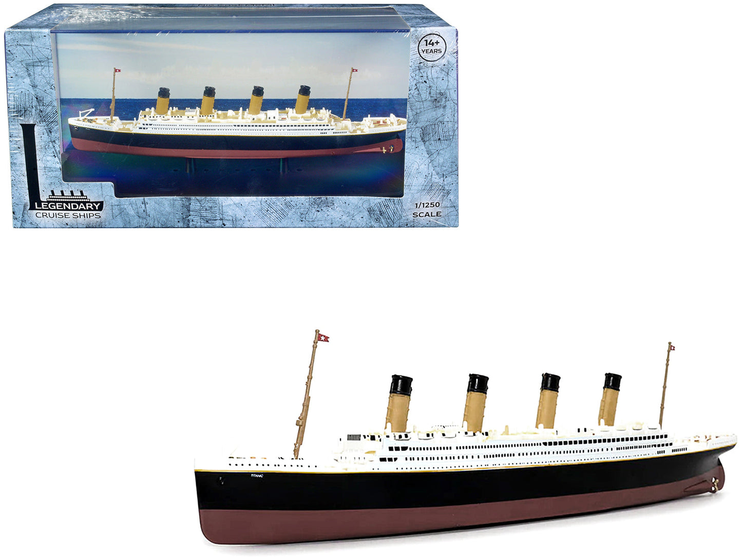 RMS Titanic Passenger Ship 1/1250 Diecast Model