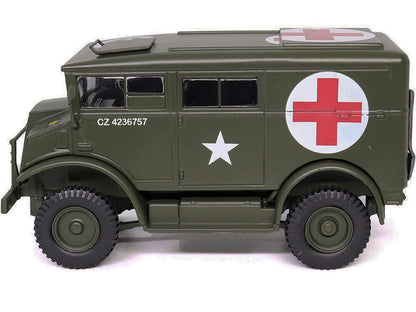 Chevrolet C8A Ambulance Olive Drab "United States Army" 1/43 Diecast Model