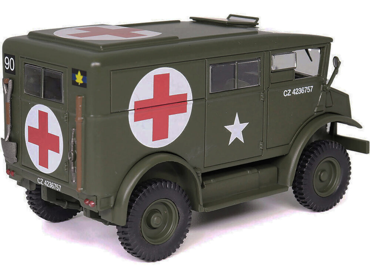 Chevrolet C8A Ambulance Olive Drab "United States Army" 1/43 Diecast Model
