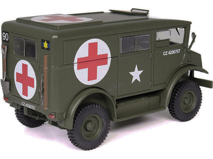 Chevrolet C8A Ambulance Olive Drab "United States Army" 1/43 Diecast Model