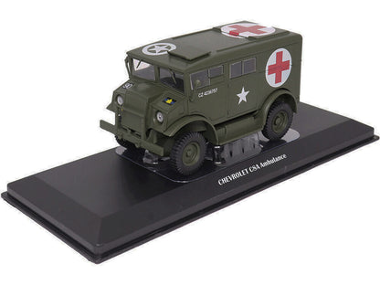 Chevrolet C8A Ambulance Olive Drab "United States Army" 1/43 Diecast Model