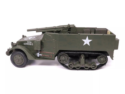 M3 Gun Motor Carriage with 75mm M1897A4 Gun Olive Drab "United States Army" 1/43 Diecast Model