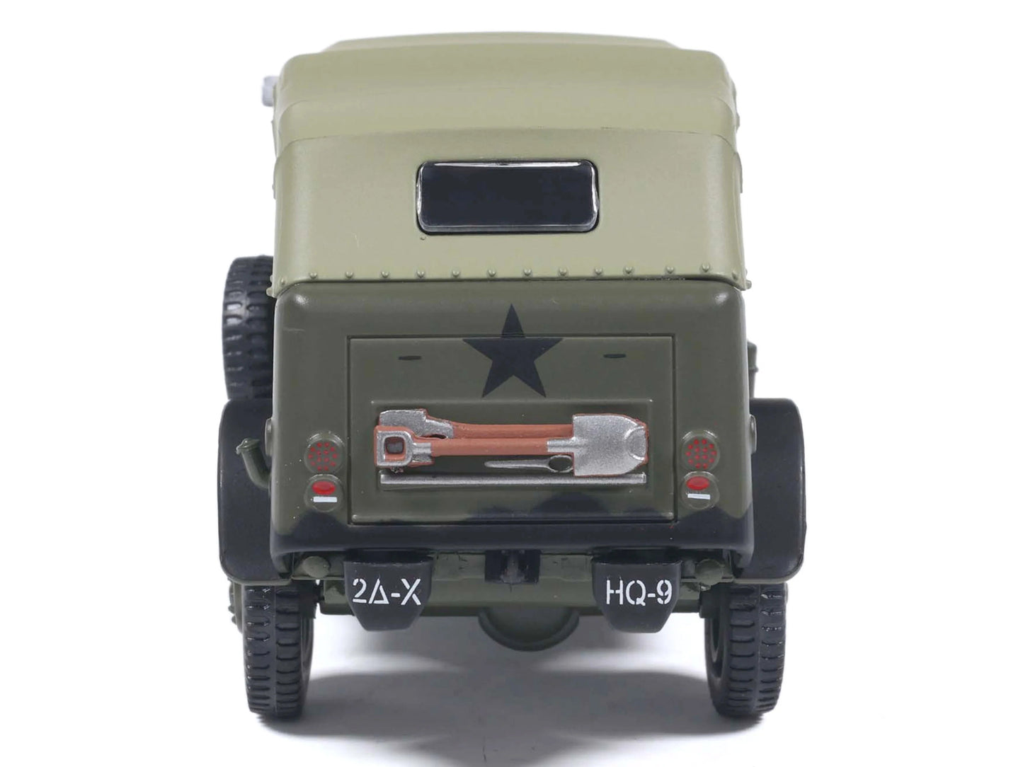 Dodge WC-6 Command Car with Canvas Top Olive Drab "2nd Armored Division France" (1944) United States Army 1/43 Diecast Model