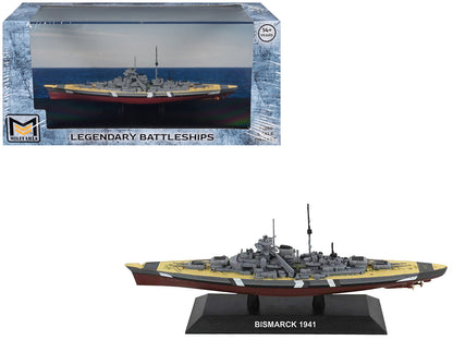 Bismarck Battleship "German Navy" (1941) "Legendary Battleships" Series 1/1250 Diecast Model