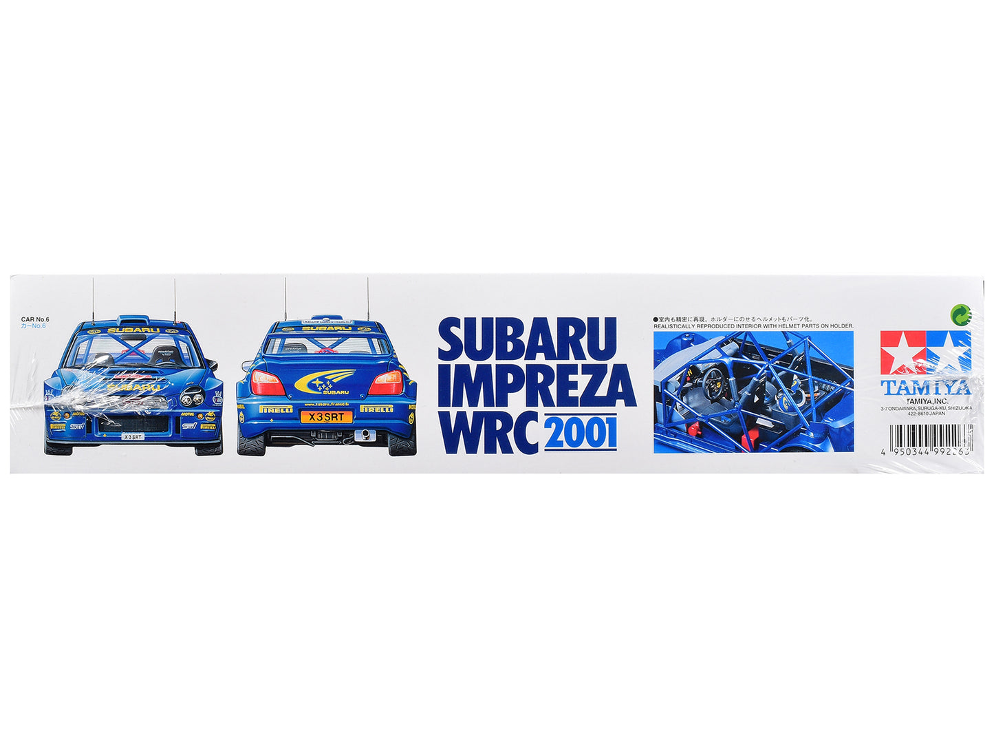 Model Kit Subaru Impreza "WRC" (2001) 1/24 Scale Model