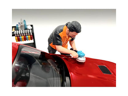 "Detail Masters" Figure 4 (Buff & Wax) for 1/18 Scale Models
