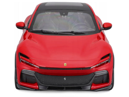 Ferrari Purosangue Red with Sunroof "Race + Play" Series 1/24 Diecast Model Car