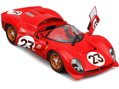 Ferrari 330 P4 #23 Lorenzo Bandini - Chris Amon "Ferrari S.P.A." Winner "24 Hours of Daytona" (1967) "Racing" Series 1/24 Diecast Model Car
