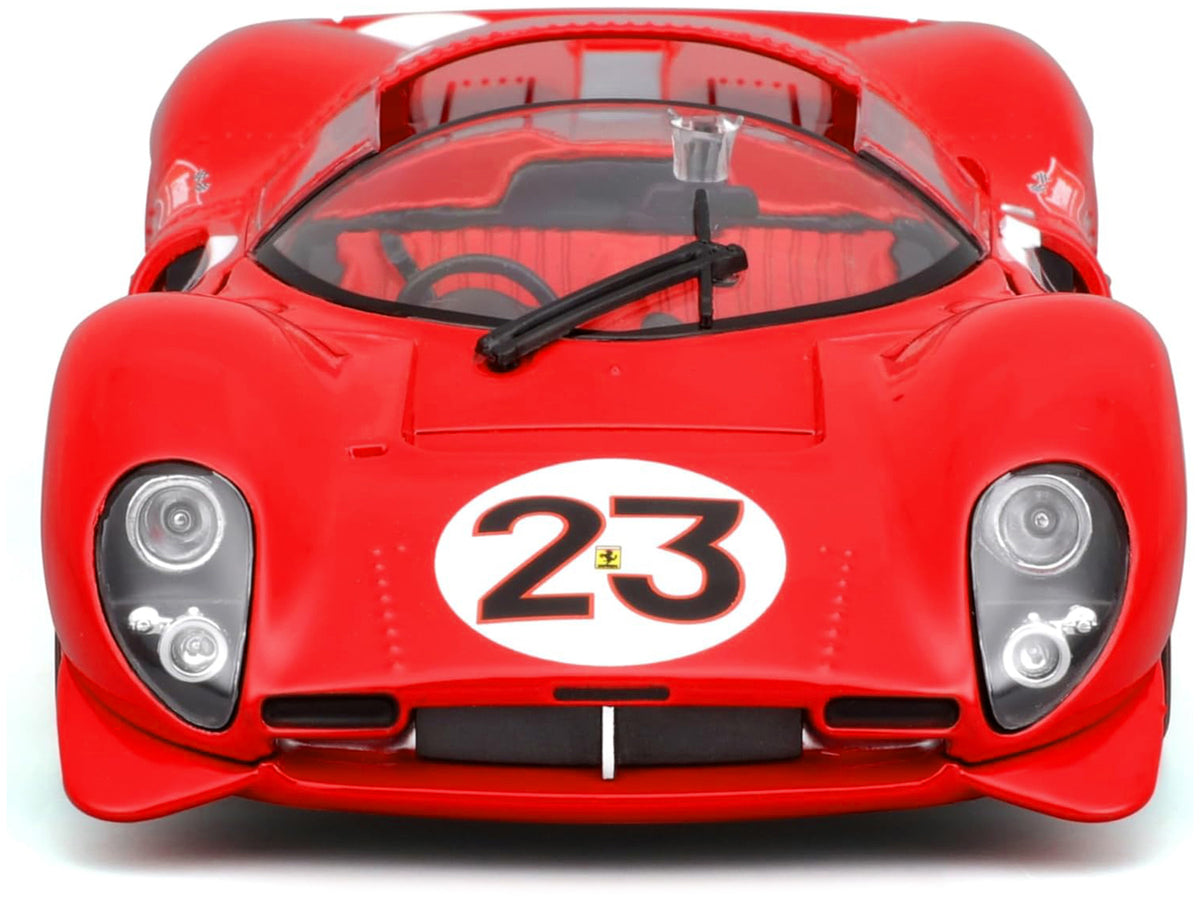 Ferrari 330 P4 #23 Lorenzo Bandini - Chris Amon "Ferrari S.P.A." Winner "24 Hours of Daytona" (1967) "Racing" Series 1/24 Diecast Model Car