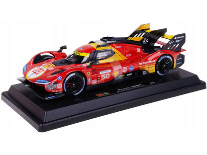 Ferrari 499P #50 Antonio Fuoco - Miguel Molina - Nicklas Nielsen "Ferrari AF Corse" Winner "24 Hours of Le Mans" (2024) "Racing" Series 1/24 Diecast Model Car