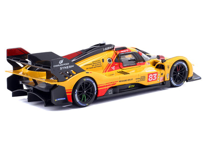 Ferrari 499P #83 Robert Kubica - Robert Shwartzman - Yifei Ye "24 Hours of Le Mans" (2024) "Racing" Series  1/24 Diecast Model Car