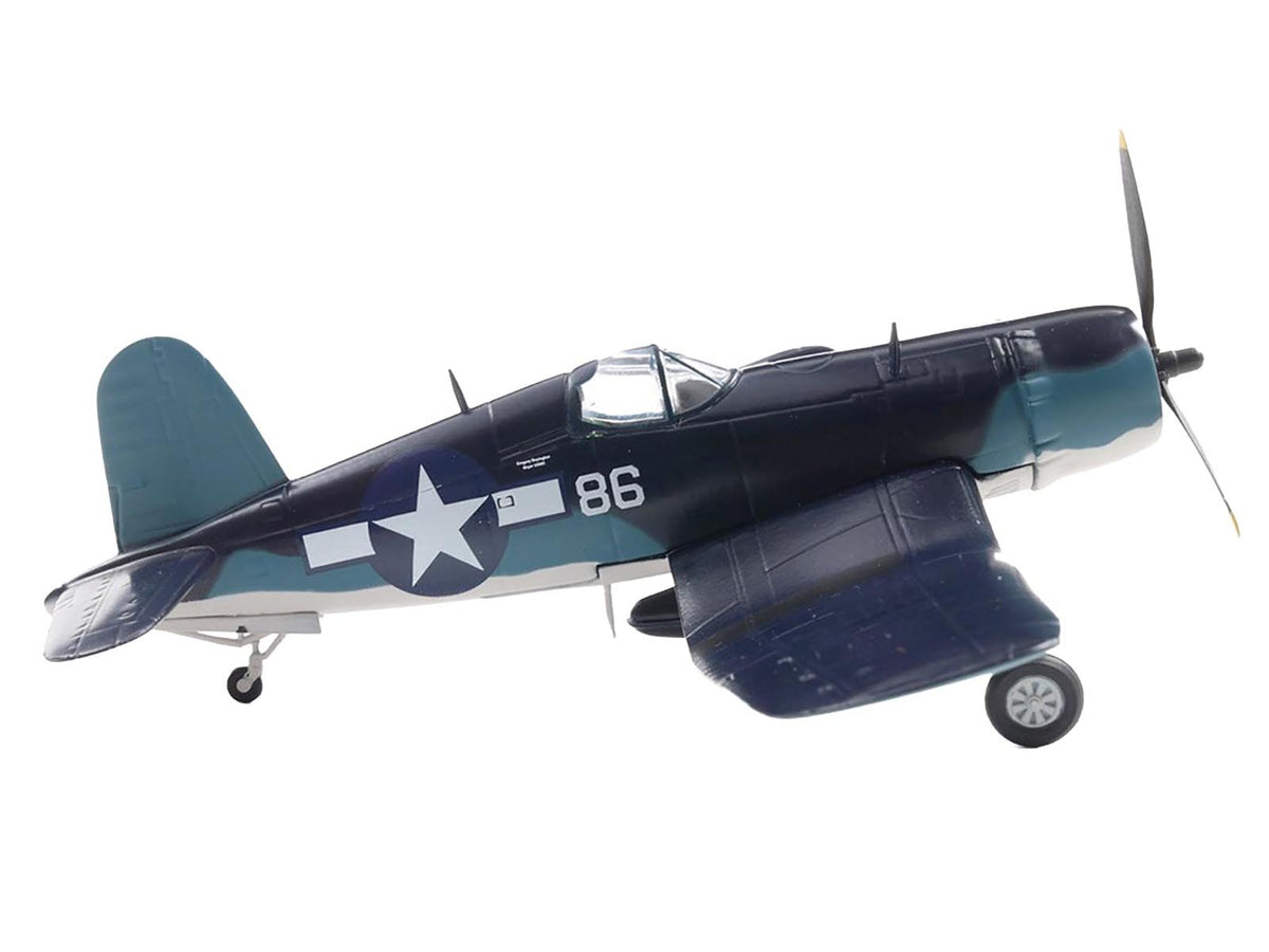Vought F4U-1A Corsair Fighter Aircraft "Maj. Gregory "Pappy" Boyington VMF 214" United States Marine Corps 1/72 Diecast Model