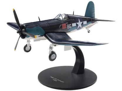 Vought F4U-1A Corsair Fighter Aircraft "Maj. Gregory "Pappy" Boyington VMF 214" United States Marine Corps 1/72 Diecast Model