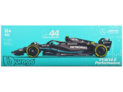 Mercedes-AMG F1 W14 E Performance #44 Lewis Hamilton "Petronas" Formula One F1 "World Championship" (2023) 1/24 Diecast Model Car