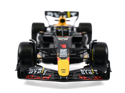 Red Bull Racing RB19 #1 Max Verstappen "Oracle" Winner Formula One F1 Championship "Drivers' Champion" (2023) with Display Case 1/24 Diecast Model Car