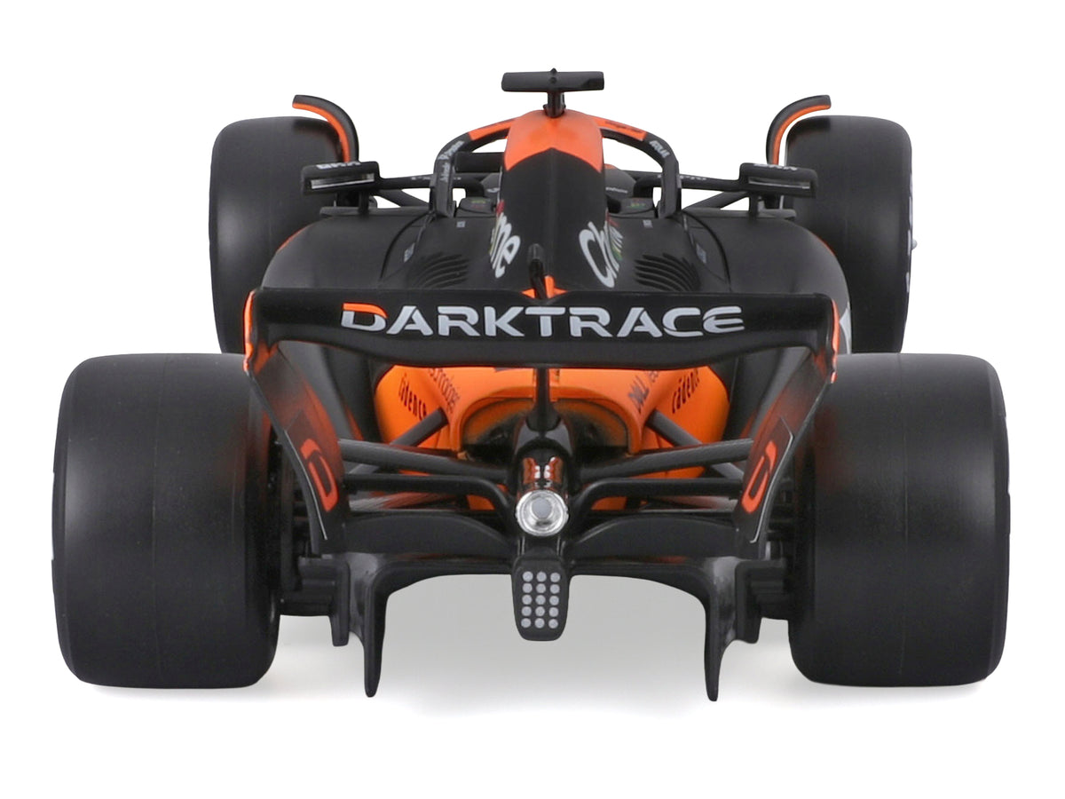 McLaren MCL38 #81 Oscar Piastri "OKX" Formula One F1 "Miami GP" (2024) with Display Case 1/24 Diecast Model Car