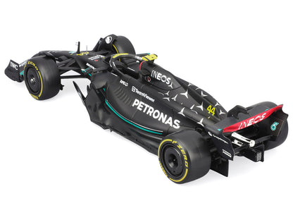 Mercedes-AMG F1 W14 E Performance #44 Lewis Hamilton "Petronas" Formula One F1 "World Championship" (2023) with Driver Figure "Race" Series 1/24 Diecast Model Car