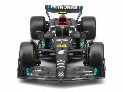 Mercedes-AMG F1 W14 E Performance #44 Lewis Hamilton "Petronas" Formula One F1 "World Championship" (2023) with Driver Figure "Race" Series 1/24 Diecast Model Car