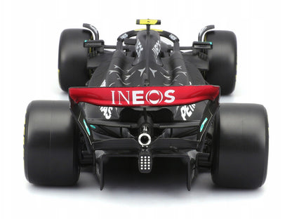 Mercedes-AMG F1 W14 E Performance #44 Lewis Hamilton "Petronas" Formula One F1 "World Championship" (2023) with Driver Figure "Race" Series 1/24 Diecast Model Car