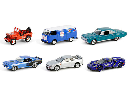 "Anniversary Collection" Set of 6 pieces Series 17 1/64 Diecast Model Cars