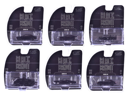 "Black Bandit" 6 piece Set Series 30 1/64 Diecast Model Cars