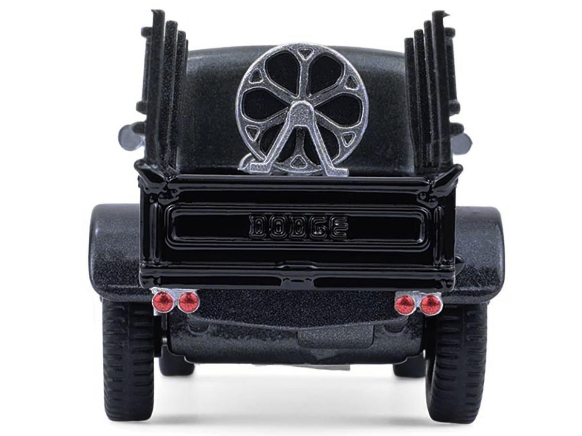 1946 Dodge Power Wagon Fire Truck Black "Black Bandit" Series 30 1/64 Diecast Model Car