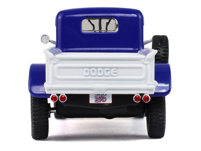 1946 Dodge Power Wagon Pickup Truck Red White and Blue "America 250 Edition" "Anniversary Collection" Series 18 1/64 Diecast Model Car