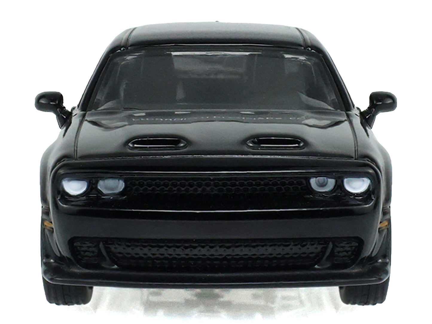 2017 Dodge Challenger SRT Hellcat Widebody Black "Black Bandit" Series 31 1/64 Diecast Model Car