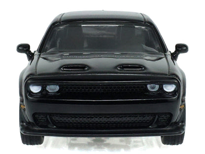 2017 Dodge Challenger SRT Hellcat Widebody Black "Black Bandit" Series 31 1/64 Diecast Model Car