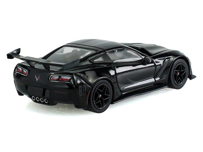 2019 Chevrolet Corvette ZR1 Black "Black Bandit" Series 31 1/64 Diecast Model Car