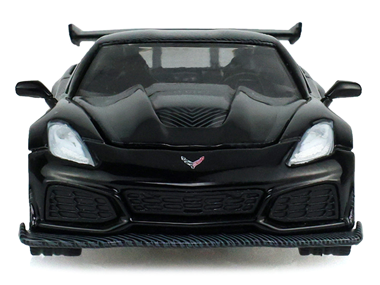 2019 Chevrolet Corvette ZR1 Black "Black Bandit" Series 31 1/64 Diecast Model Car