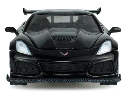 2019 Chevrolet Corvette ZR1 Black "Black Bandit" Series 31 1/64 Diecast Model Car
