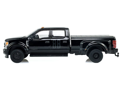 2020 Ford F-450 XL Super Duty Pickup Truck Black "Black Bandit" Series 31 1/64 Diecast Model Car