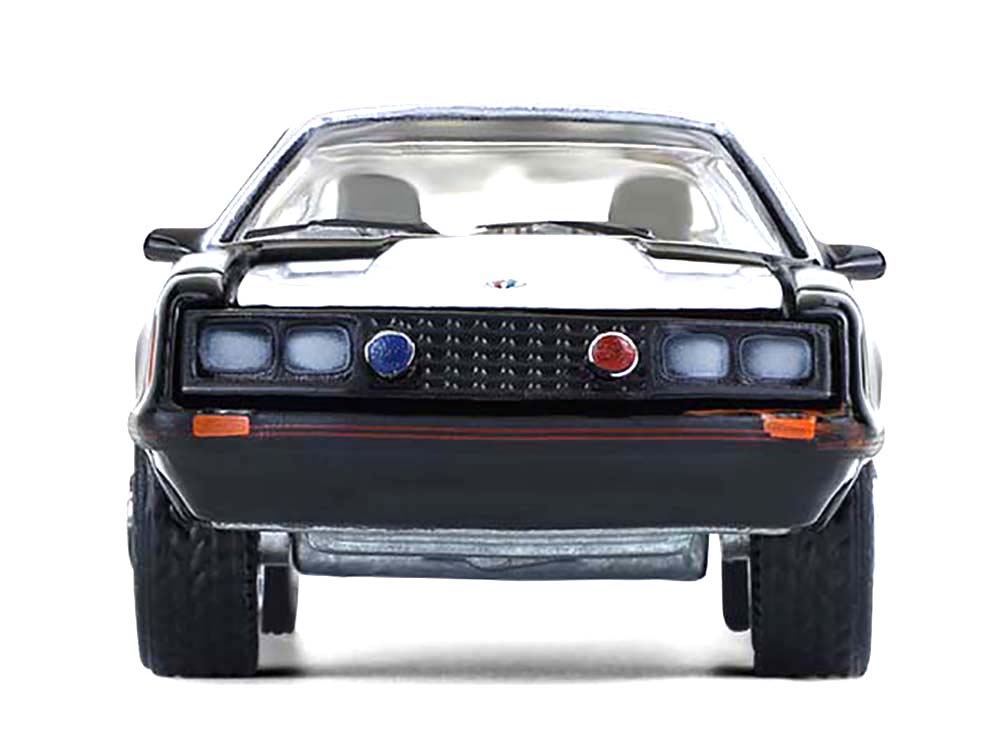 1982 Ford Mustang SSP "Texas Department of Public Safety Highway Patrol" Black with White Hood and Top "Hobby Exclusive" Series 1/64 Diecast Model Car