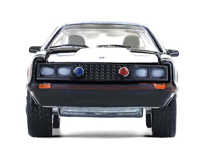 1982 Ford Mustang SSP "Texas Department of Public Safety Highway Patrol" Black with White Hood and Top "Hobby Exclusive" Series 1/64 Diecast Model Car