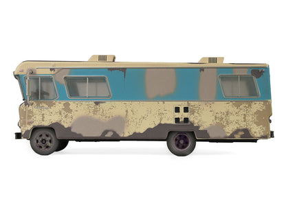 1972 Condor II RV (Recreational Vehicle) "Going on Vacation" Evergreen (Weathered) "Hobby Exclusive" Series 1/64 Diecast Model Car