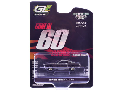 1967 Ford Mustang "Eleanor" Silver Chrome Edition "Gone in Sixty Seconds" (2000) Movie "Hobby Exclusive" Series 1/64 Diecast Model Car